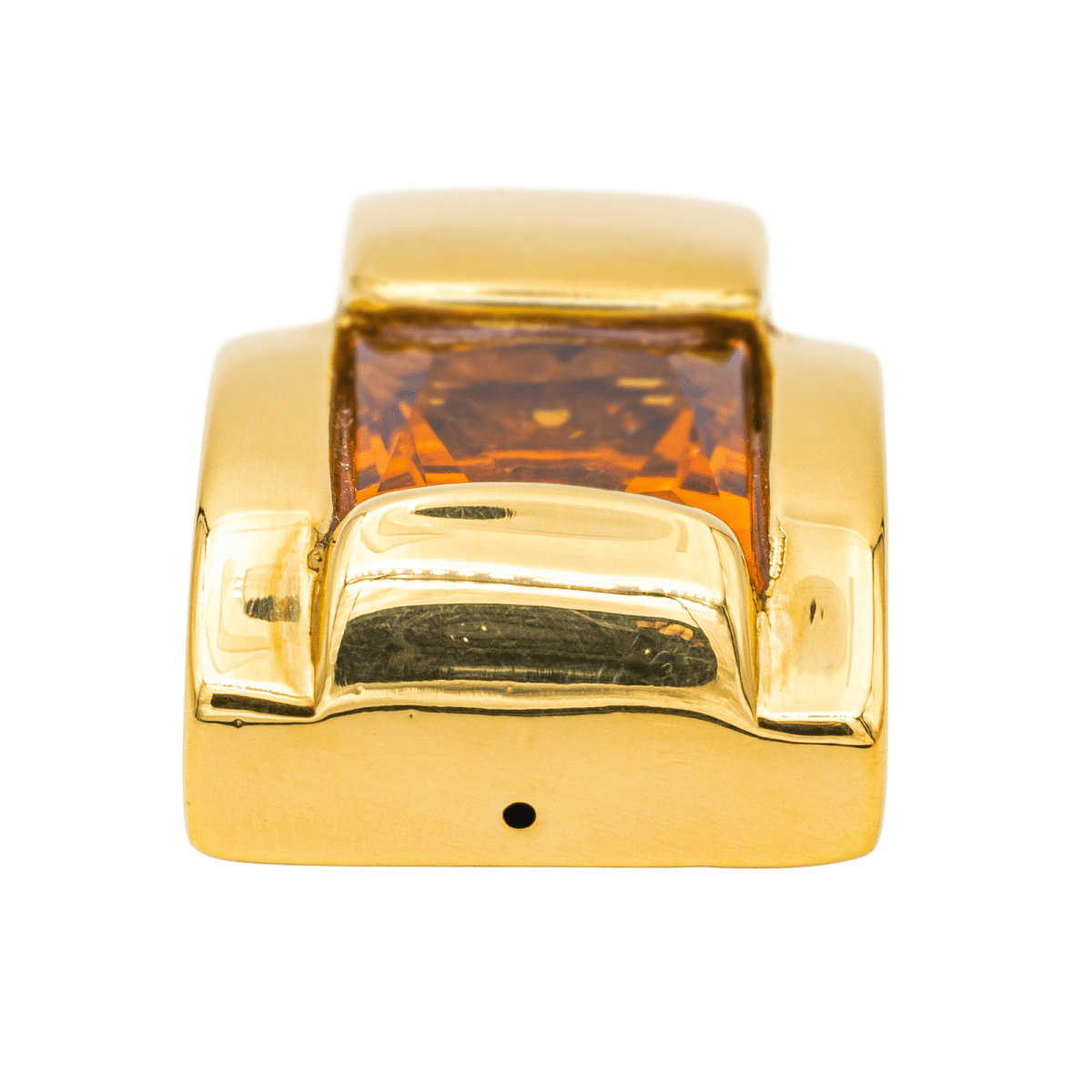 Pendentif en or jaune et citrine - Castafiore