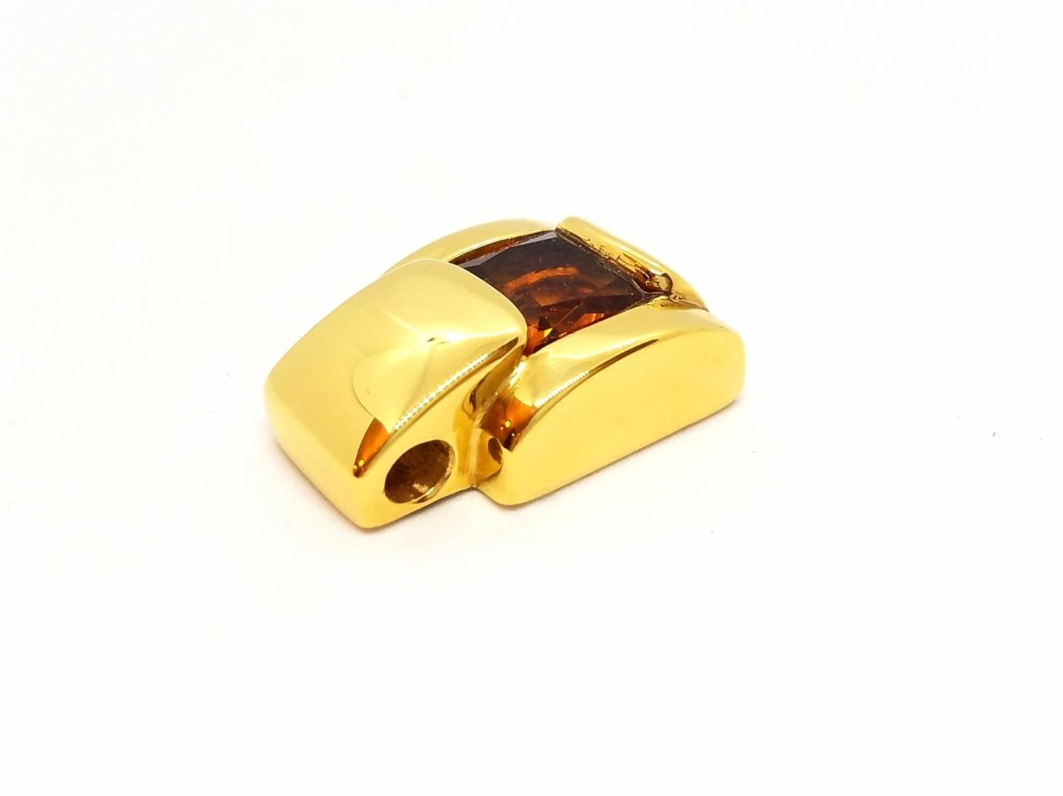 Pendentif en or jaune et citrine - Castafiore