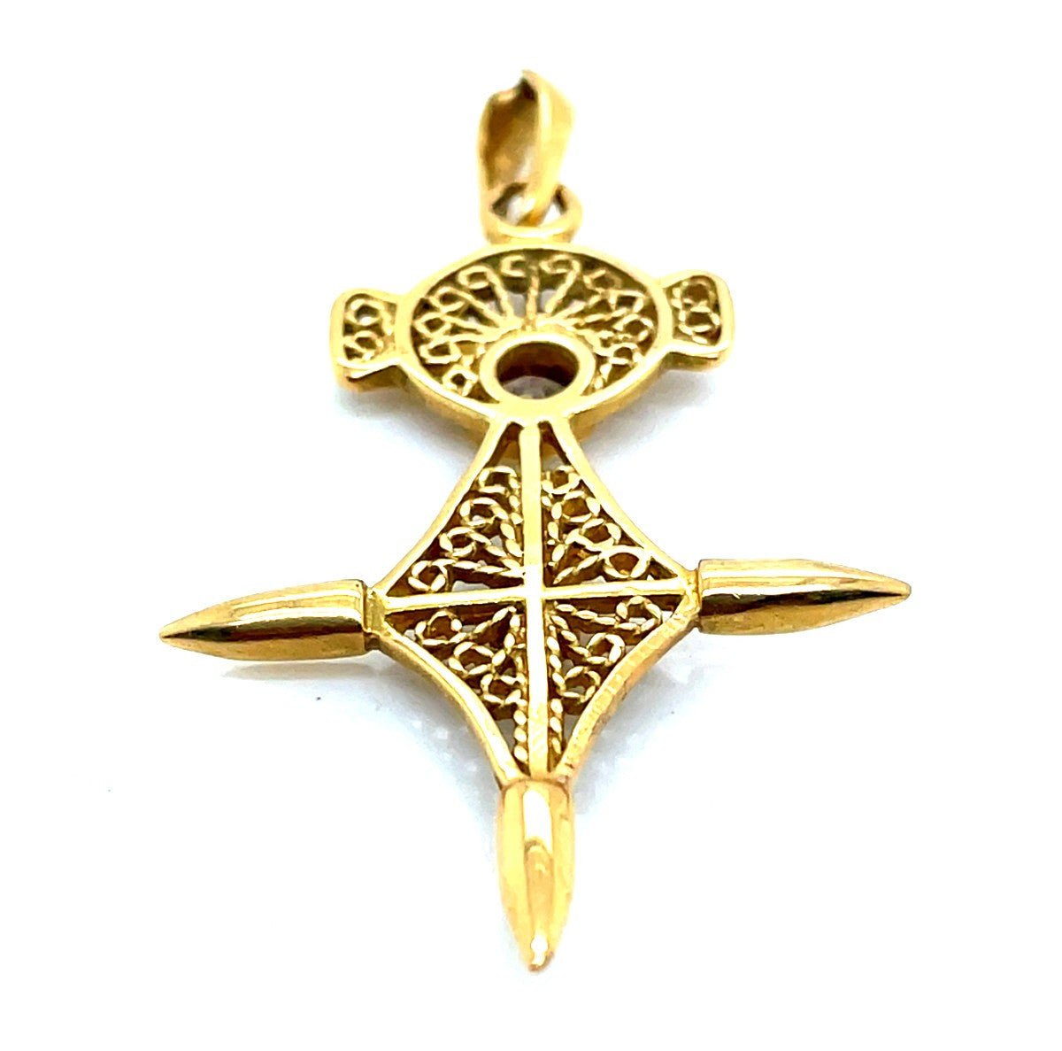 Pendentif en or jaune et diamant - Castafiore