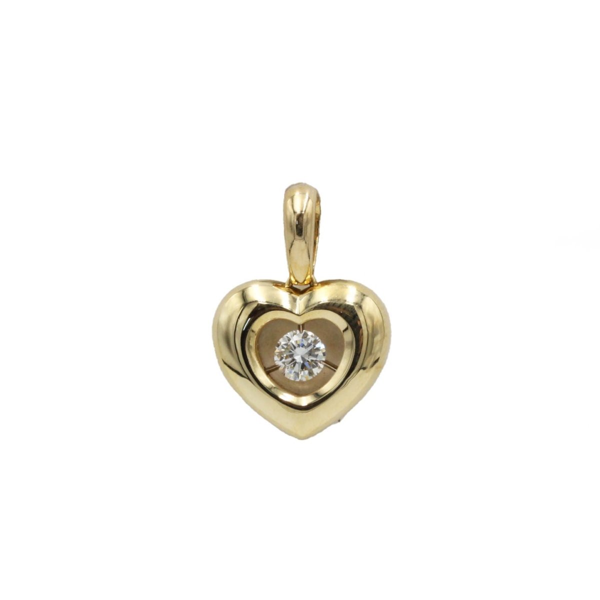 Pendentif en or jaune et diamant - Castafiore