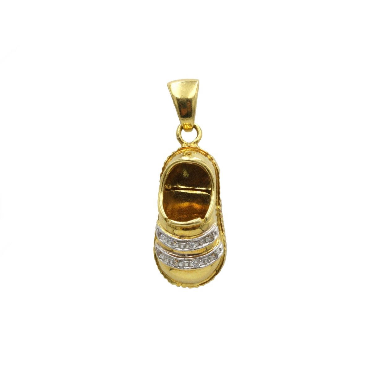 Pendentif en or jaune et diamants - Castafiore