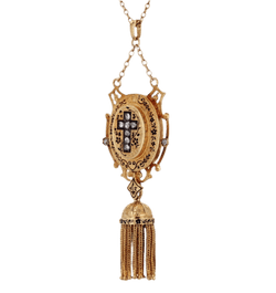 Pendentif en or jaune et diamants - Castafiore