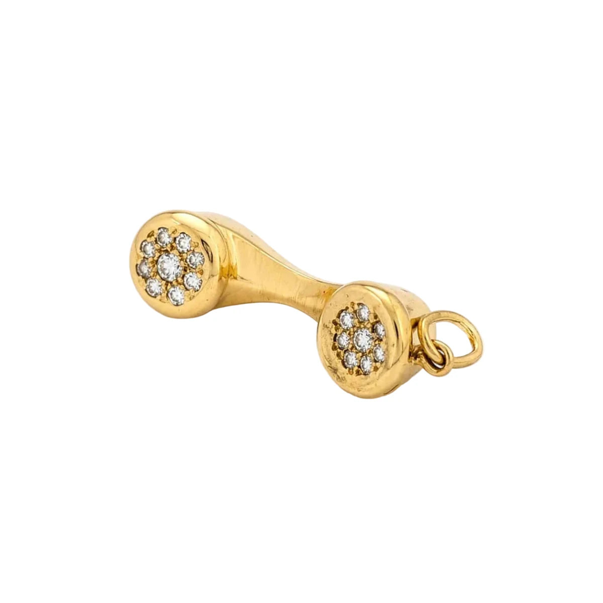 Pendentif en or jaune et diamants - Castafiore