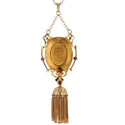 Pendentif en or jaune et diamants - Castafiore