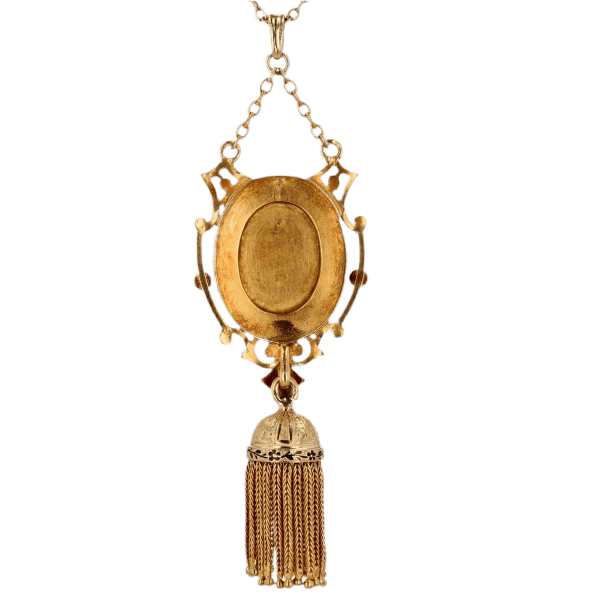 Pendentif en or jaune et diamants - Castafiore