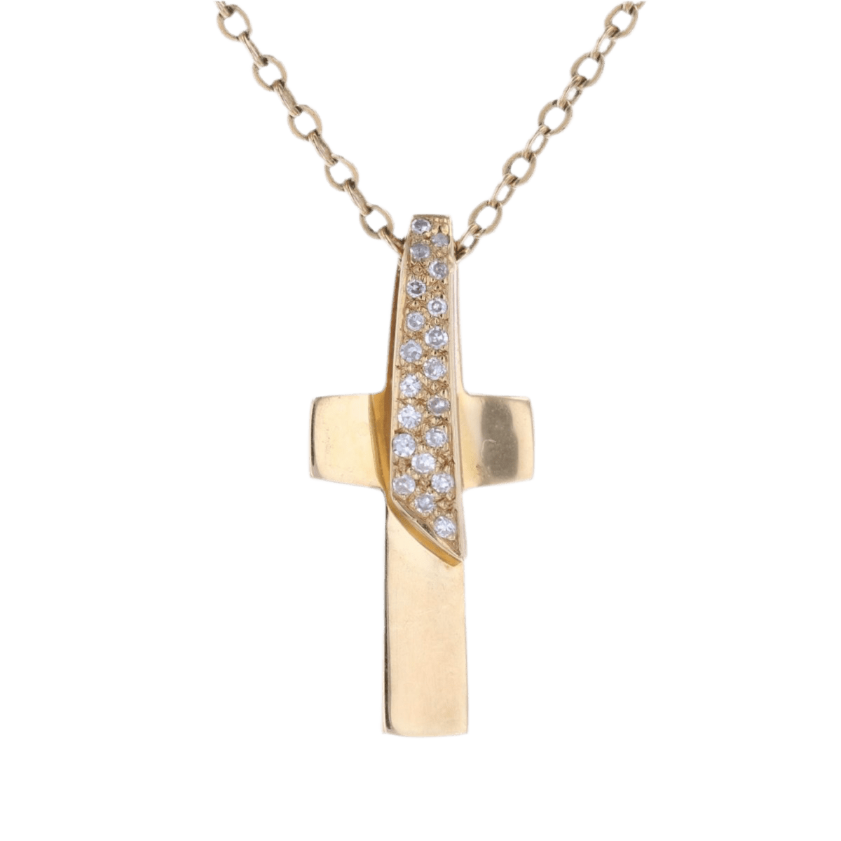 Pendentif en or jaune et diamants - Castafiore