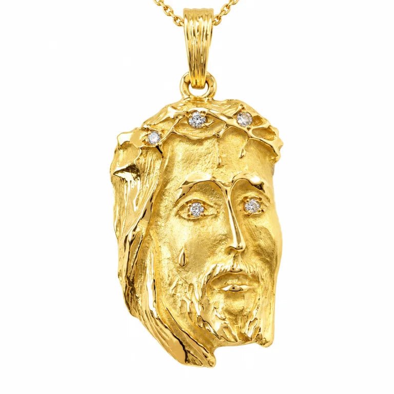 Pendentif en or jaune et diamants - Castafiore