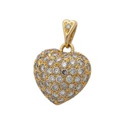 Pendentif en or jaune et diamants - Castafiore