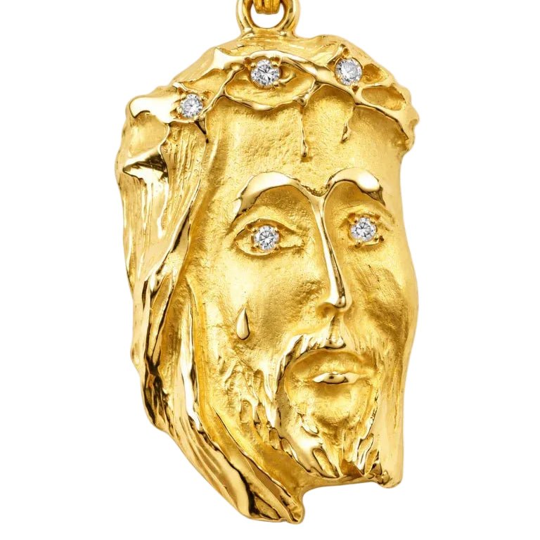 Pendentif en or jaune et diamants - Castafiore
