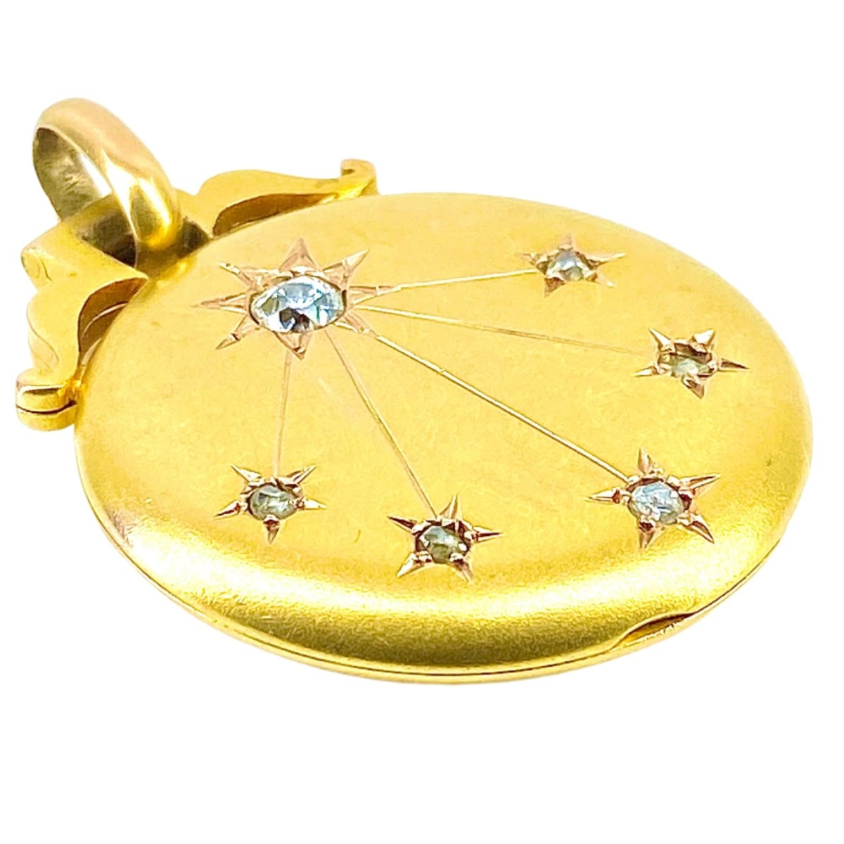 Pendentif en or jaune et diamants - Castafiore