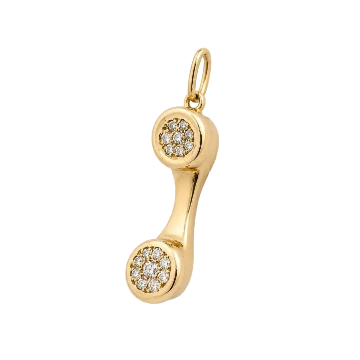 Pendentif en or jaune et diamants - Castafiore