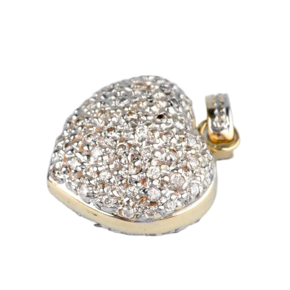 Pendentif en or jaune et diamants - Castafiore