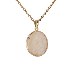 Pendentif en or jaune et nacre - Castafiore