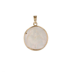 Pendentif en or jaune et nacre - Castafiore