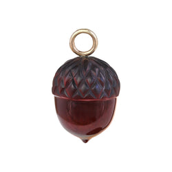 Pendentif en or jaune et oeil de tigre - Castafiore