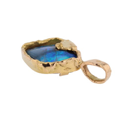 Pendentif en or jaune et opale - Castafiore
