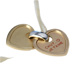 Pendentif en or jaune et or blanc - Castafiore