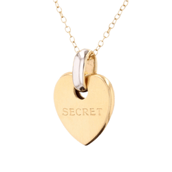 Pendentif en or jaune et or blanc - Castafiore