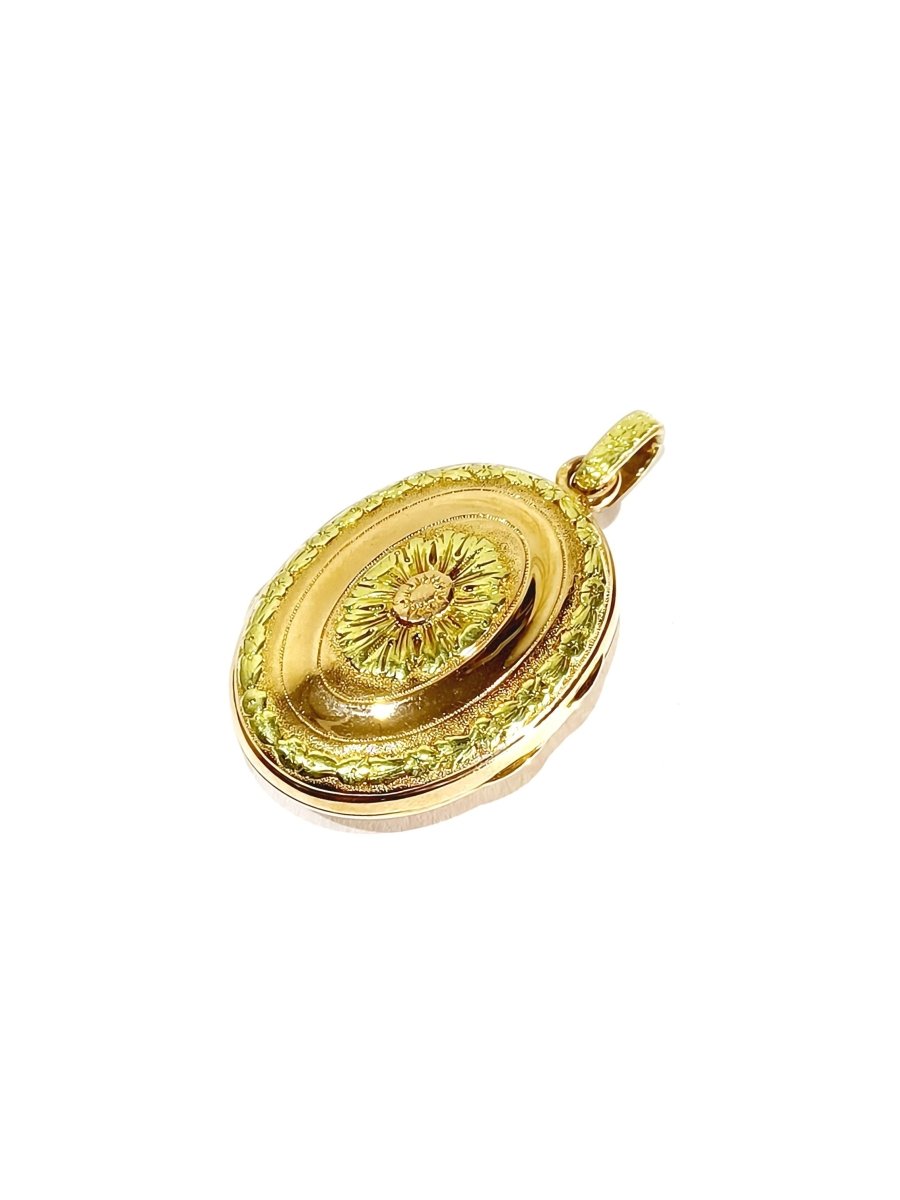 Pendentif en or jaune et or rose - Castafiore