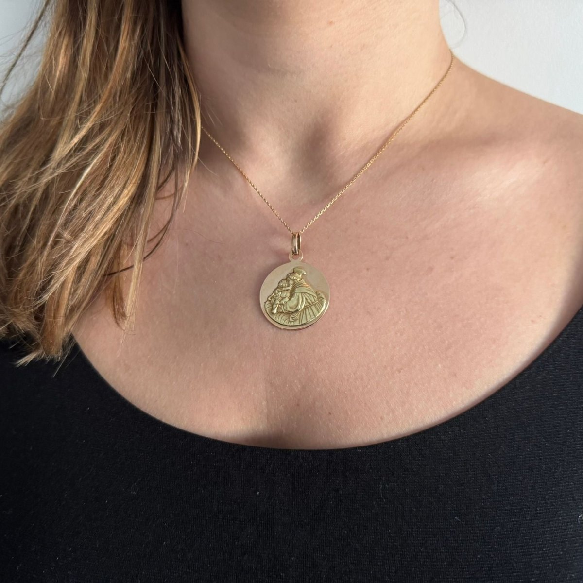 Pendentif en or jaune et or rose - Castafiore