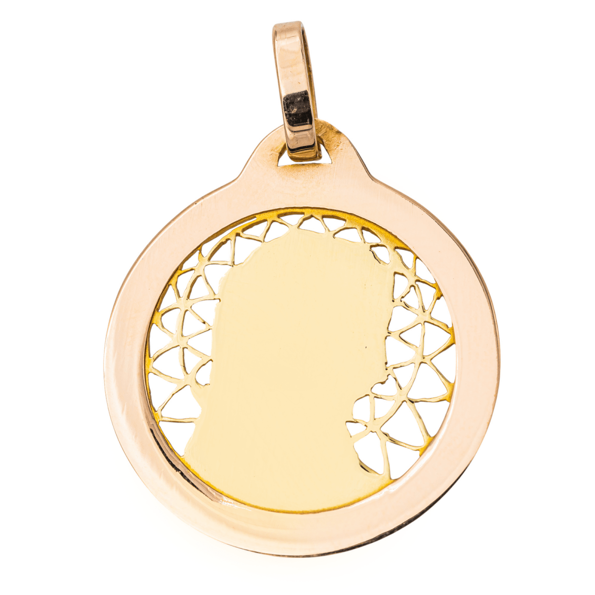 Religious Pendant Yellow gold