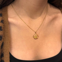 Pendentif en or jaune et or rose - Castafiore