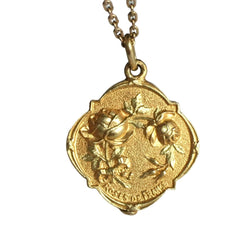 Pendentif en or jaune et or vert - Castafiore