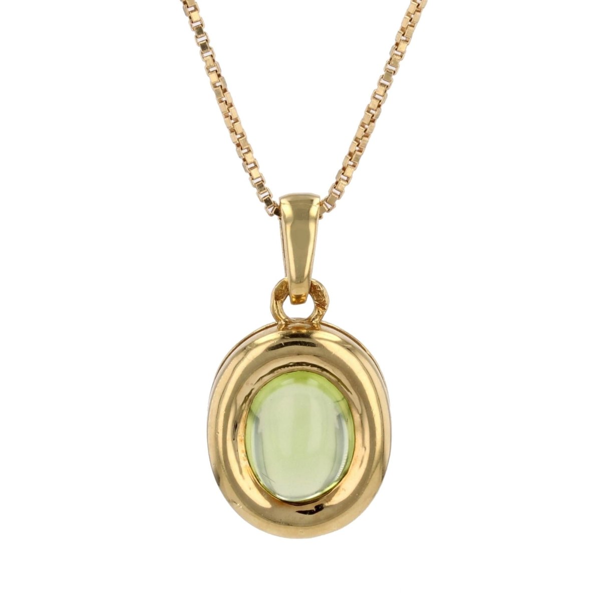Pendentif en or jaune et péridot - Castafiore