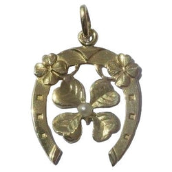 Pendentif en or jaune et perle - Castafiore