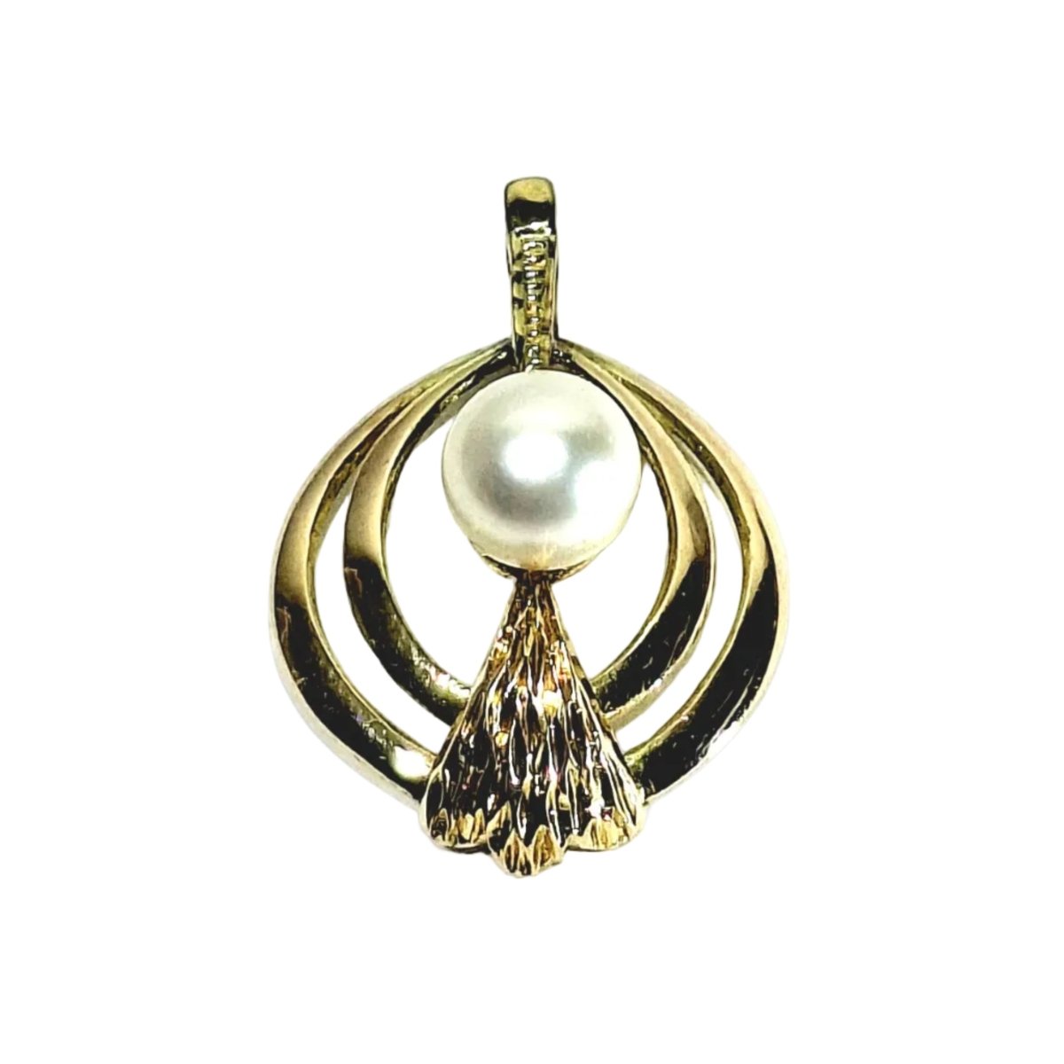 Pendentif en or jaune et perle - Castafiore