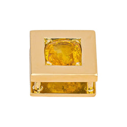 Pendentif en or jaune et saphir - Castafiore