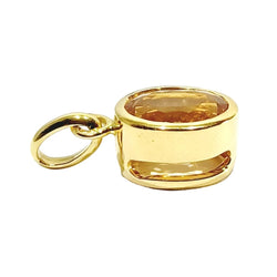 Pendentif en or jaune et topaze - Castafiore