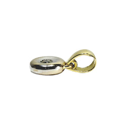 Pendentif en or jaune, or blanc et diamant - Castafiore