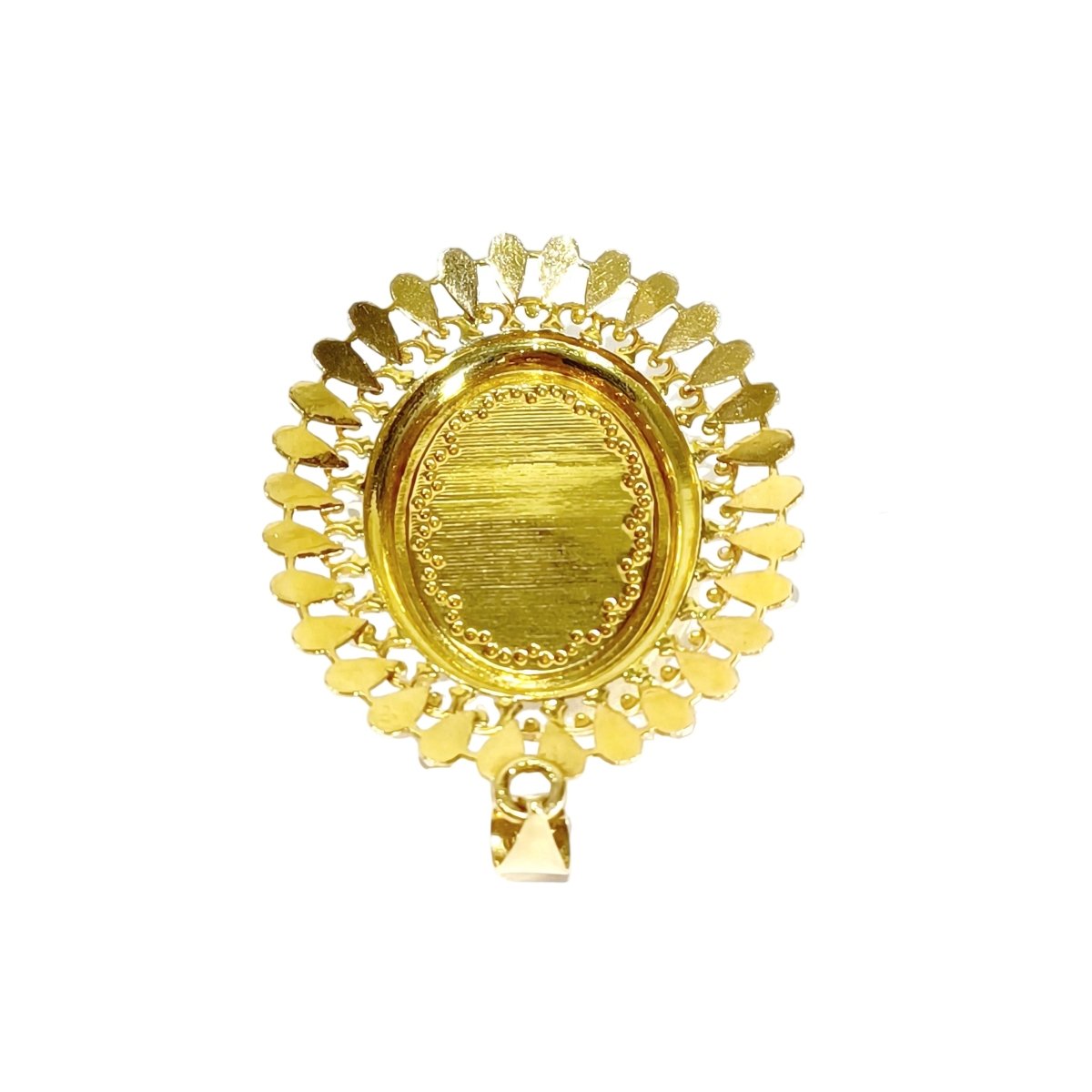 Pendentif en or jaune, or rose et perle - Castafiore