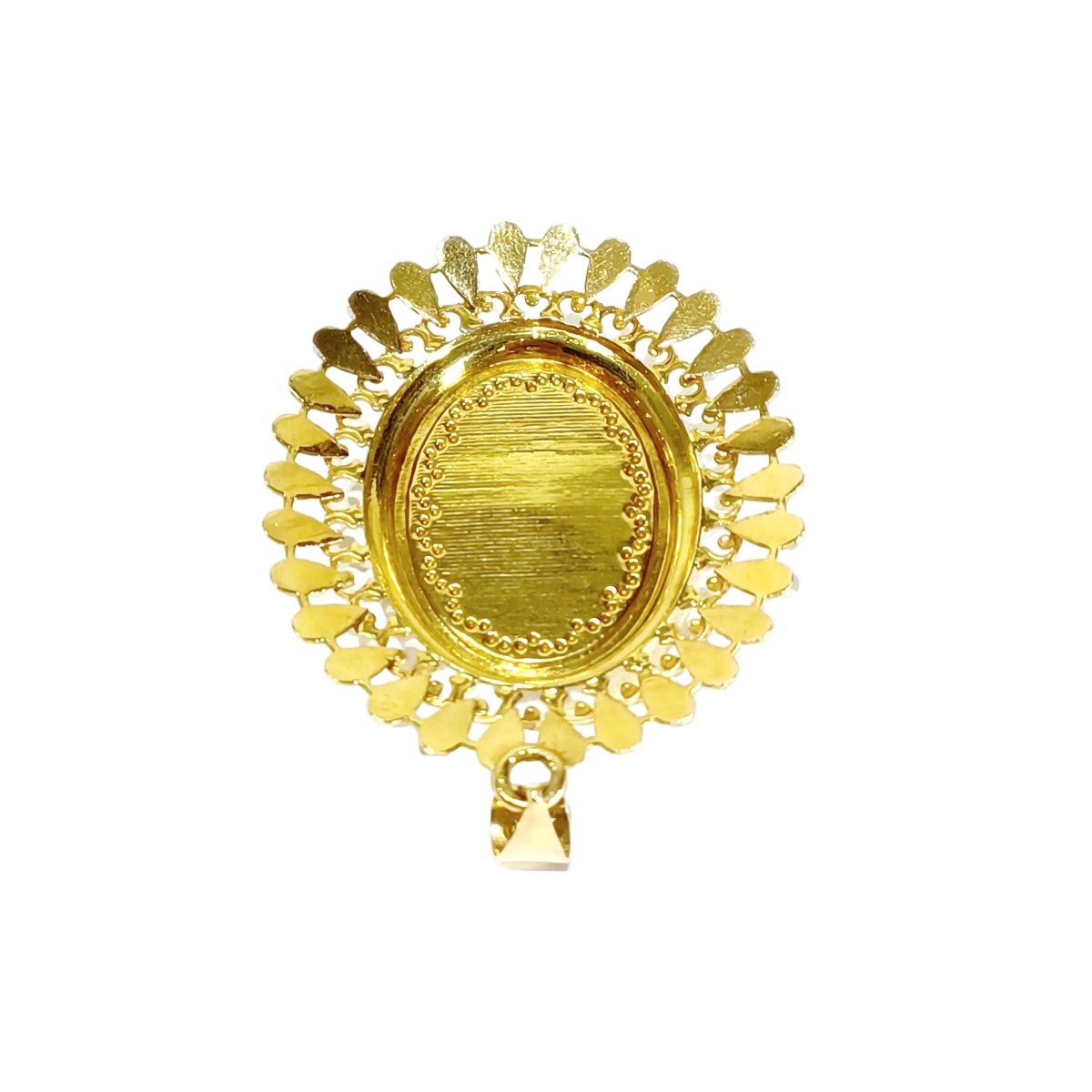 Pendentif en or jaune, or rose et perle - Castafiore