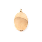 Pendentif en or jaune oval - Castafiore