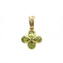 Pendentif en or jaune, périodes et diamant - Castafiore