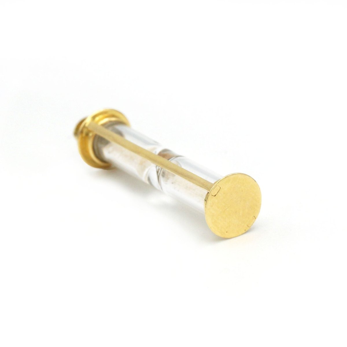 Pendentif en or jaune, verre et sable - Castafiore
