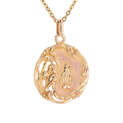 Pendentif en or rose - Castafiore
