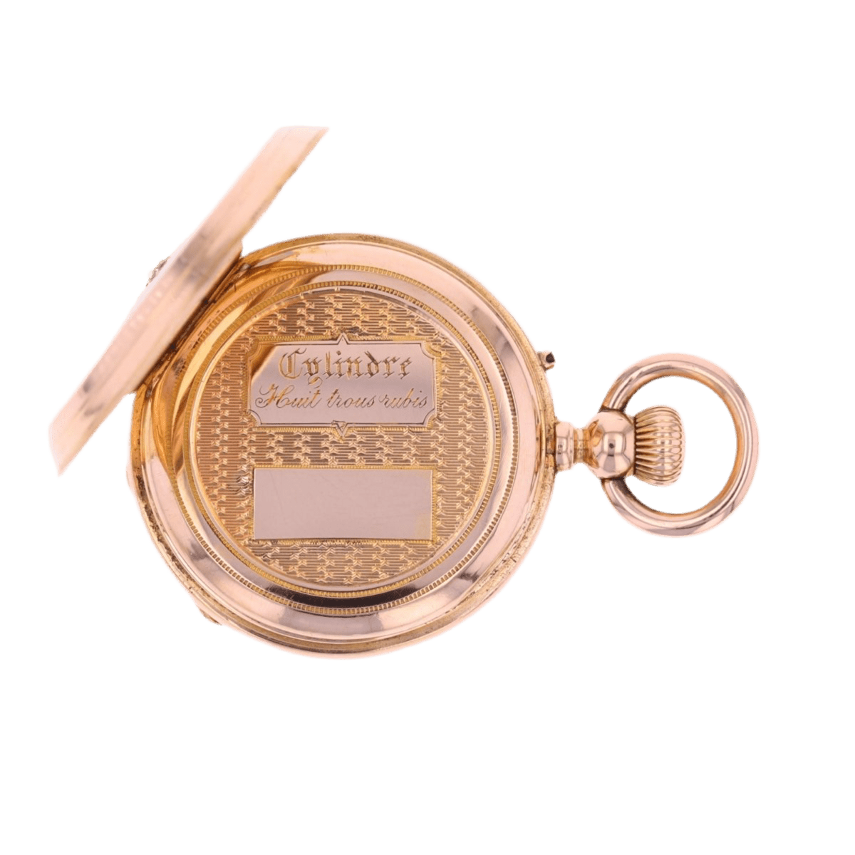 Pendentif en or rose, émail et diamants - Castafiore