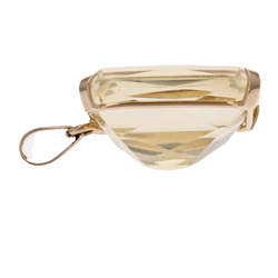 Pendentif en or rose et citrine - Castafiore