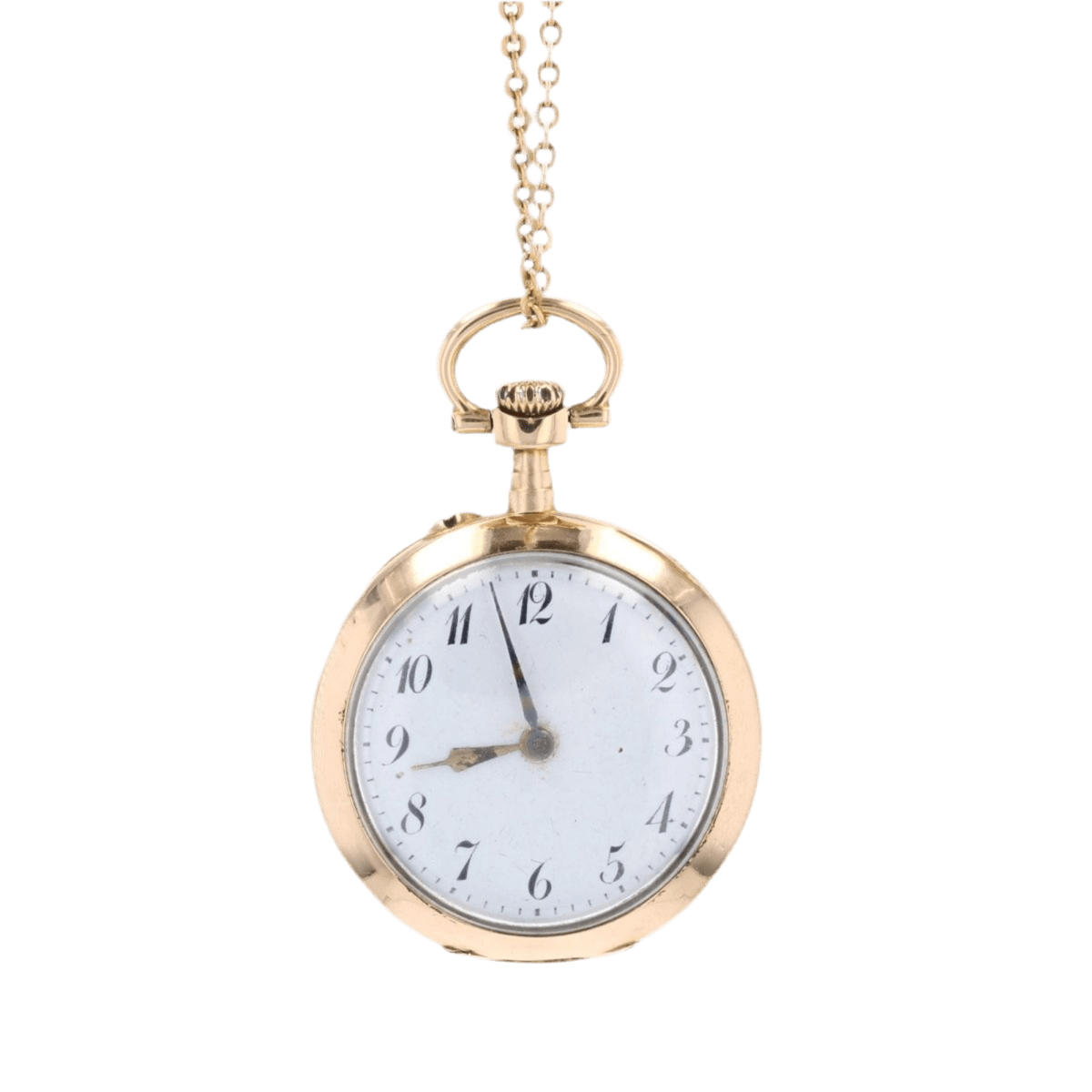 Pendentif en or rose et diamants - Castafiore