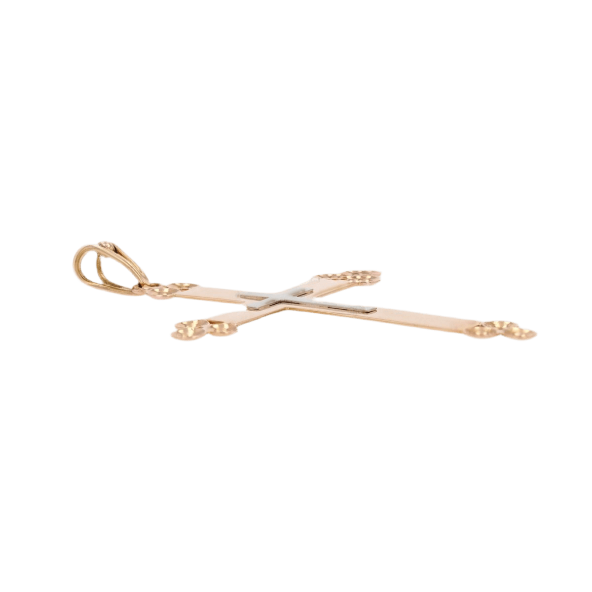 Pendentif en or rose et or blanc - Castafiore