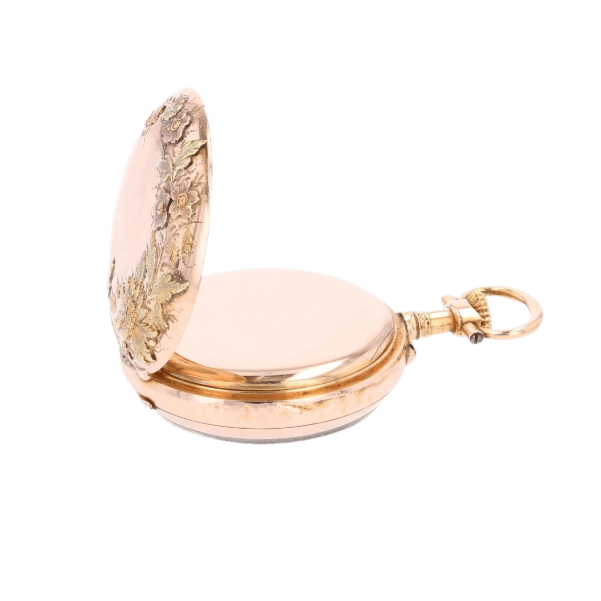 Pendentif en or rose et or vert - Castafiore