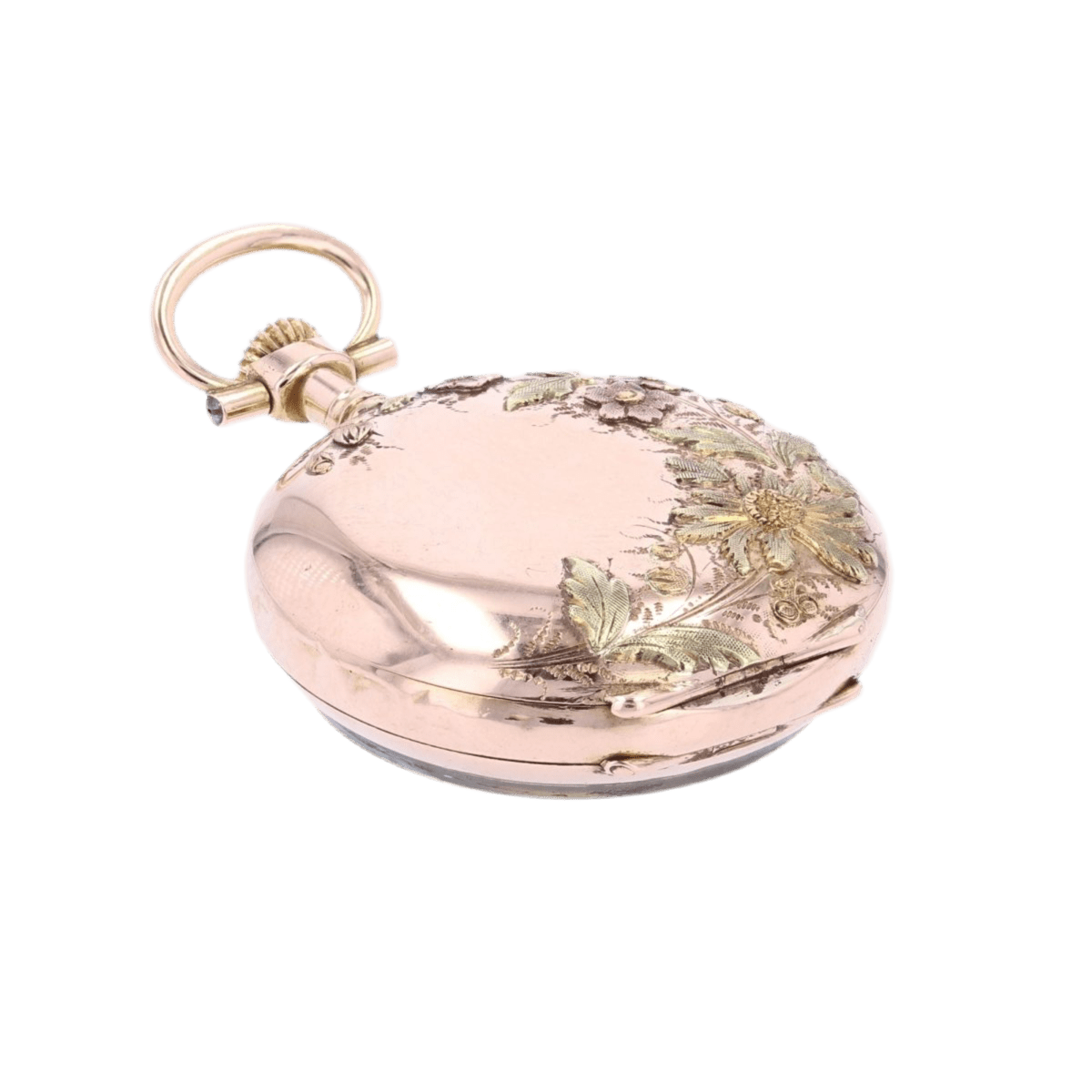 Pendentif en or rose et or vert - Castafiore