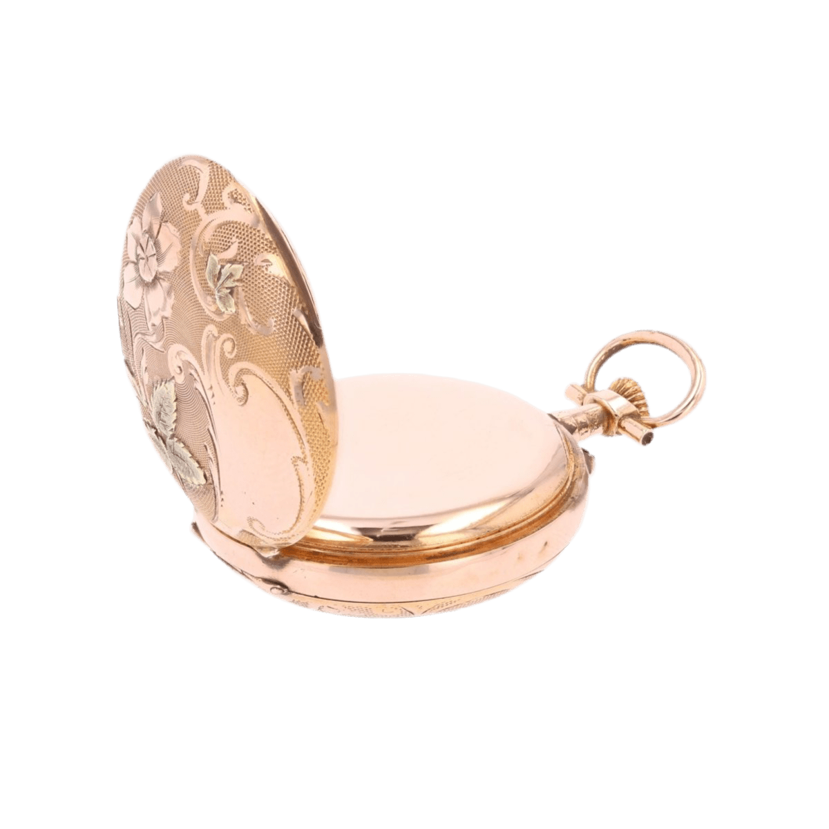 Pendentif en or rose et or vert - Castafiore