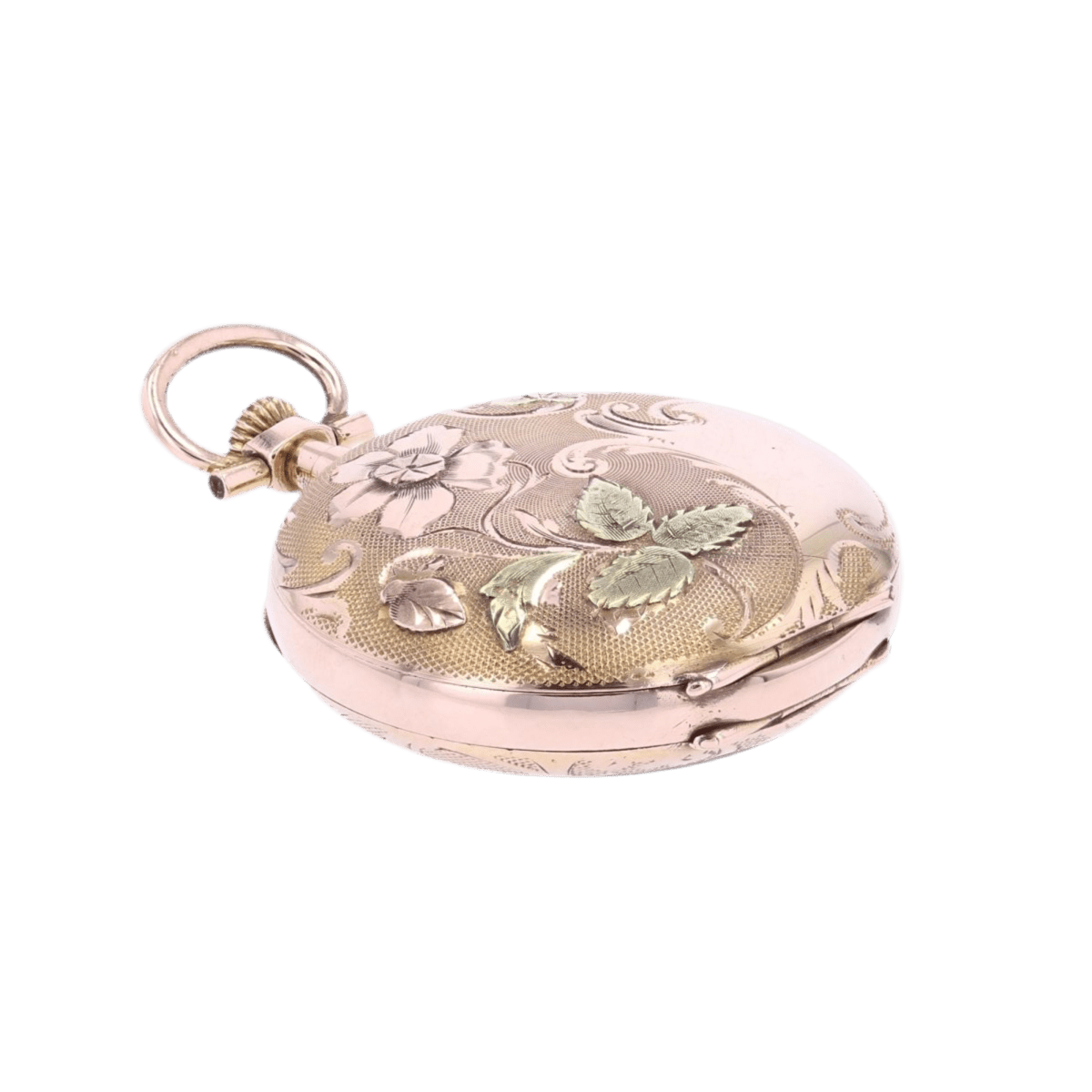 Pendentif en or rose et or vert - Castafiore
