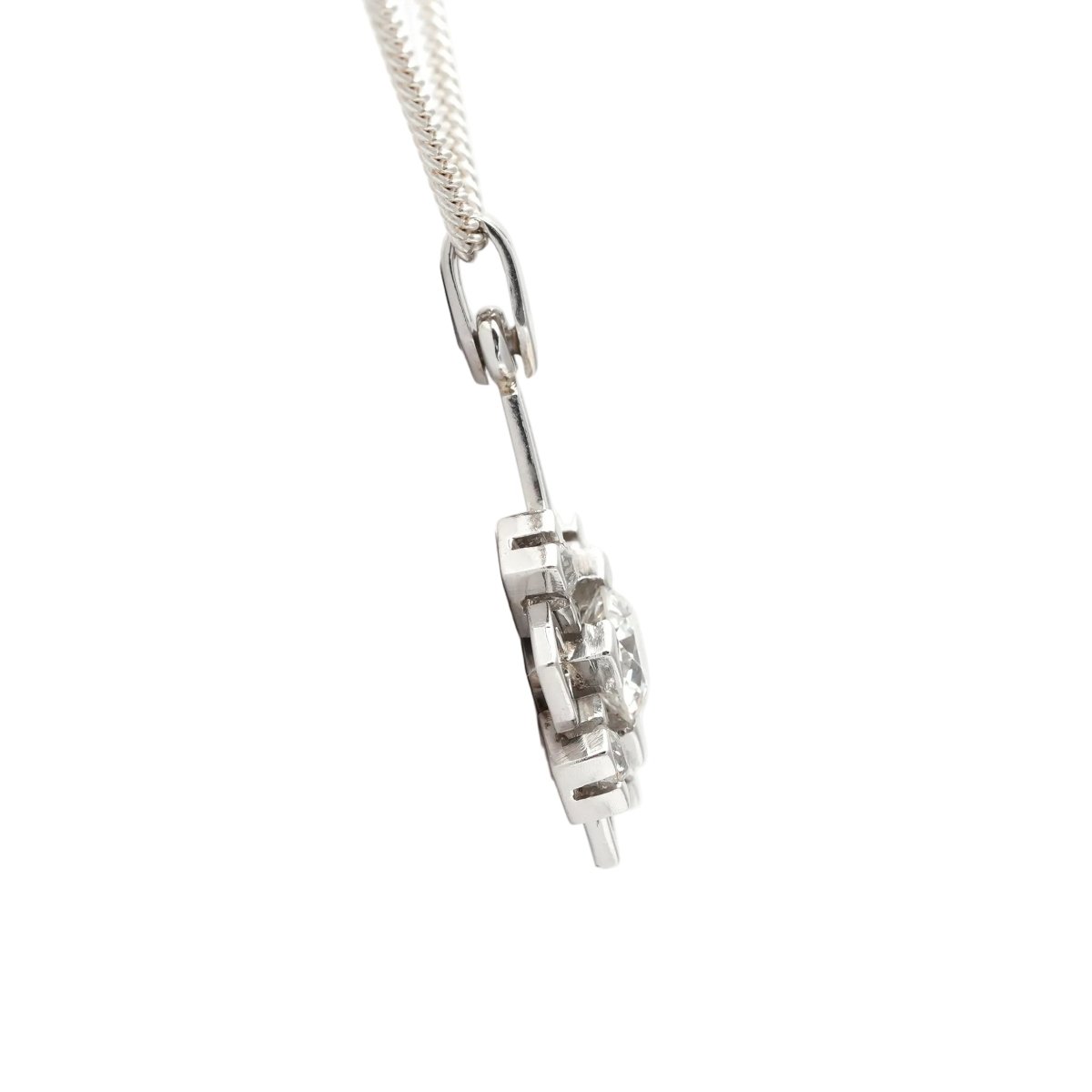 Pendentif en platine et diamants - Castafiore