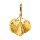 Pendentif feuille en or jaune - Castafiore