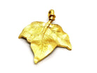 Pendentif Feuille Or jaune - Castafiore